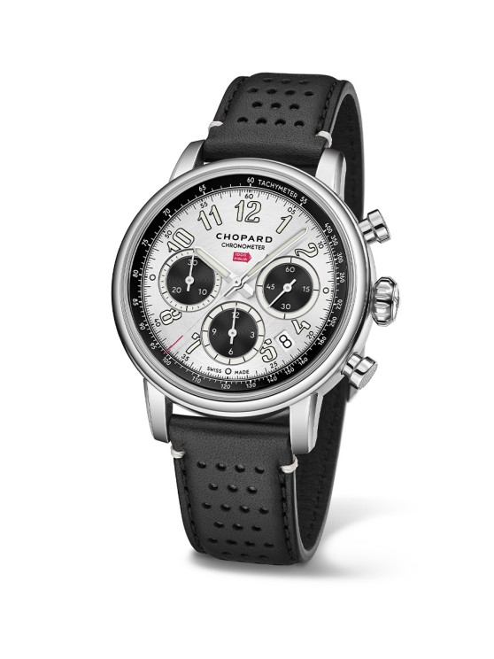 Mille Miglia Classic Chronograph in Lucent Steel™ © Chopard