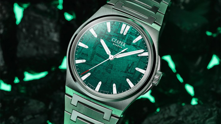 Antarctique Green Meteorite © Czapek & Cie.