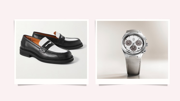 Tonda PF Sport Chronograph and Mr. Porter Penny Loafers