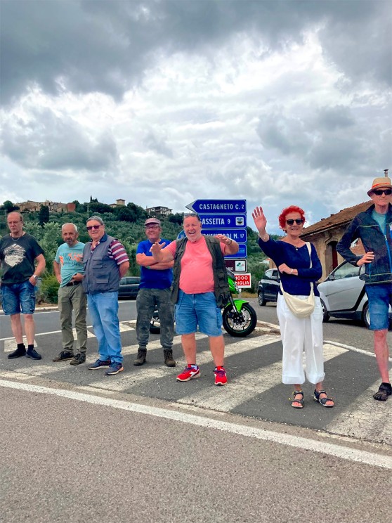 Passionate crowds gather to cheer on the 1000 Miglia 2024 © Steven Rogers
