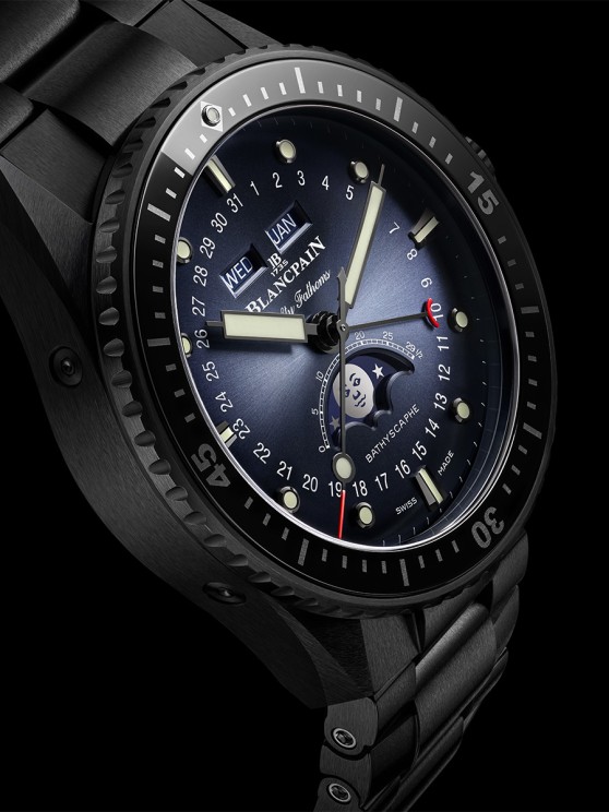 Bathyscaphe Quantième Complet Phases de Lune ©&nbsp;Blancpain