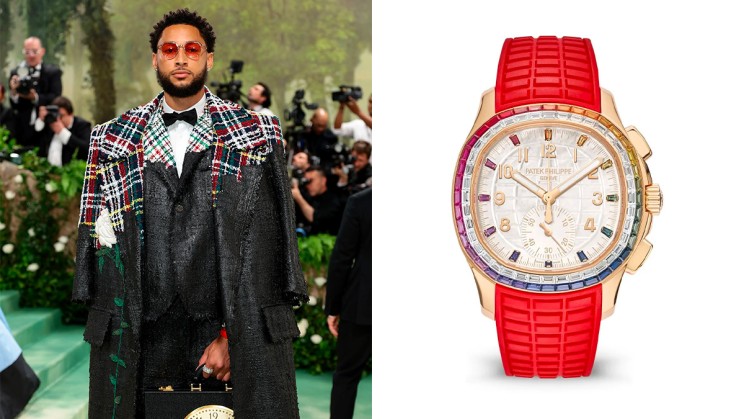 Ben Simmons © DImitrios Kambouris / Getty Images | Aquanaut © Patek Philippe