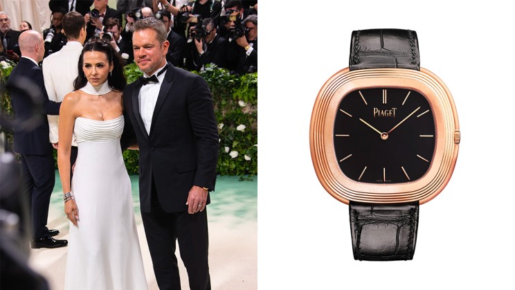 Matt Damon © Lexie Moreland / Getty Images | Piaget Andy Warhol © Piaget