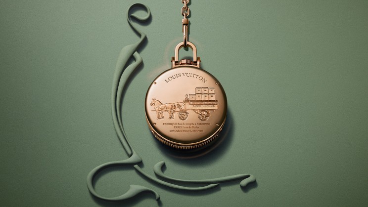 ‘Escale à Asnières’ Pocket Watch © Louis Vuitton