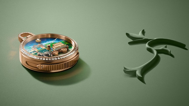 ‘Escale à Asnières’ Pocket Watch © Louis Vuitton