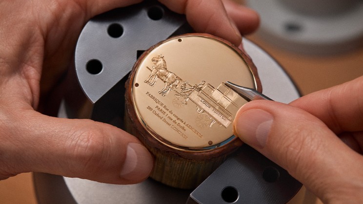 ‘Escale à Asnières’ Pocket Watch © Louis Vuitton