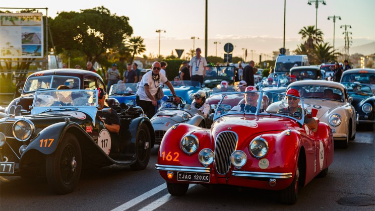 Today the 1000 Miglia is a nostalgic regularity race for classic cars © 1000 Miglia