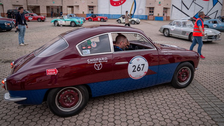Our 1954 Zagato Fiat 1100 Berlinetta © Chopard