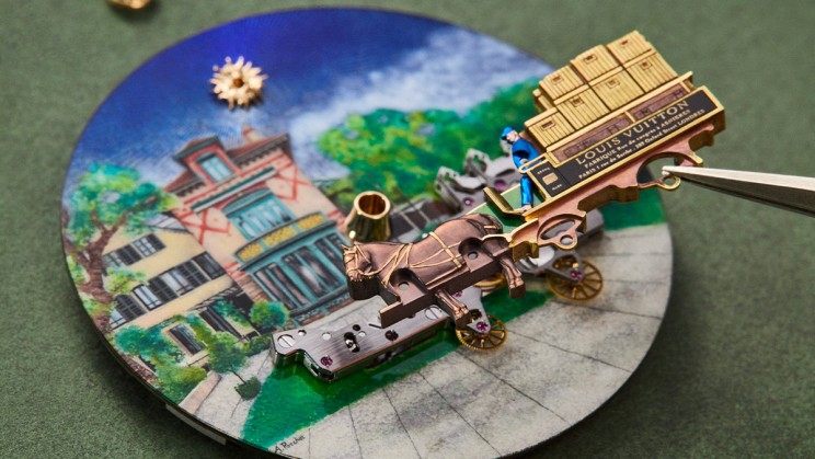 Horse-drawn carriage © Louis Vuitton