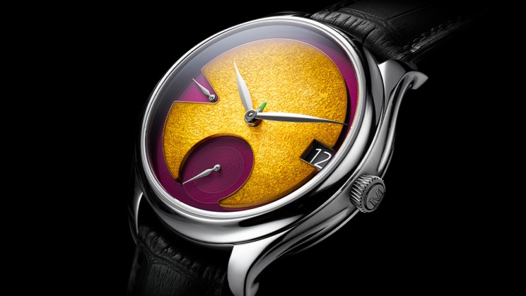 Endeavour Perpetual Calendar Passion Fruit © H. Moser & Cie