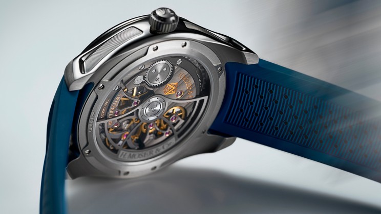 Pioneer Retrograde Seconds © H. Moser & Cie. 