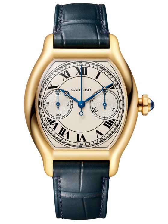 Cartier Privé Tortue Chronographe Monopoussoir © Cartier