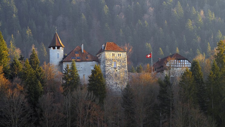 Le Château de Môtiers, le siège de Bovet ©&nbsp;Bovet 1822