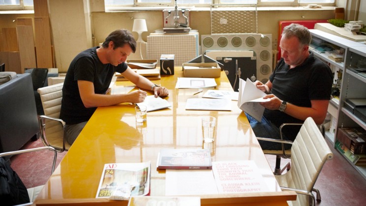Felix Baumgartner & Martin Frei working in their workshop ©&nbsp;Urwerk