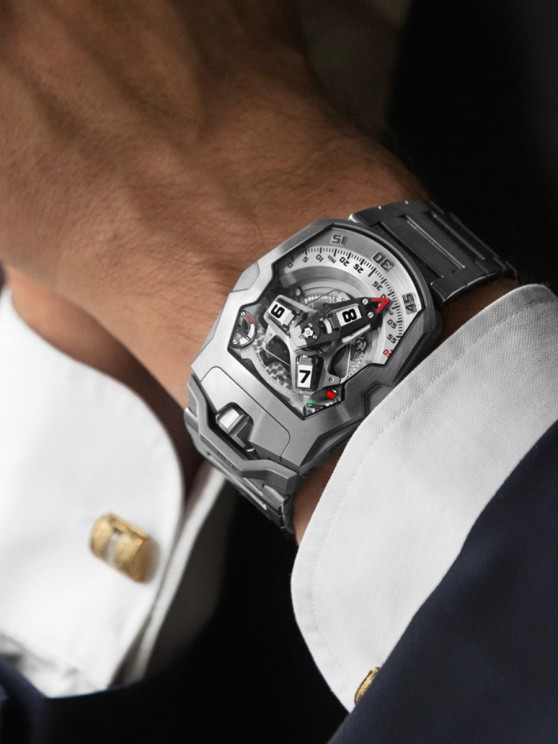 The UR-210S Full Metal Jacket ©&nbsp;Urwerk