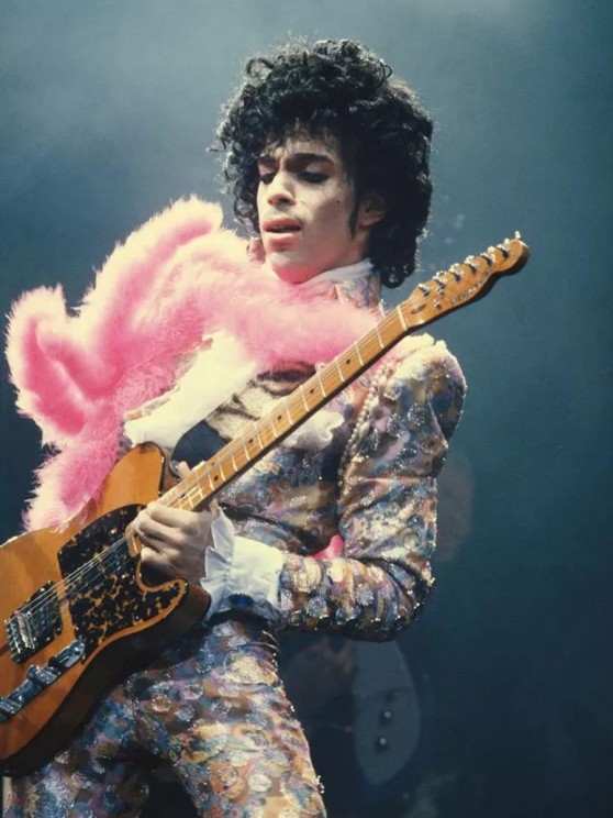 Prince performing © Danny Zelisko