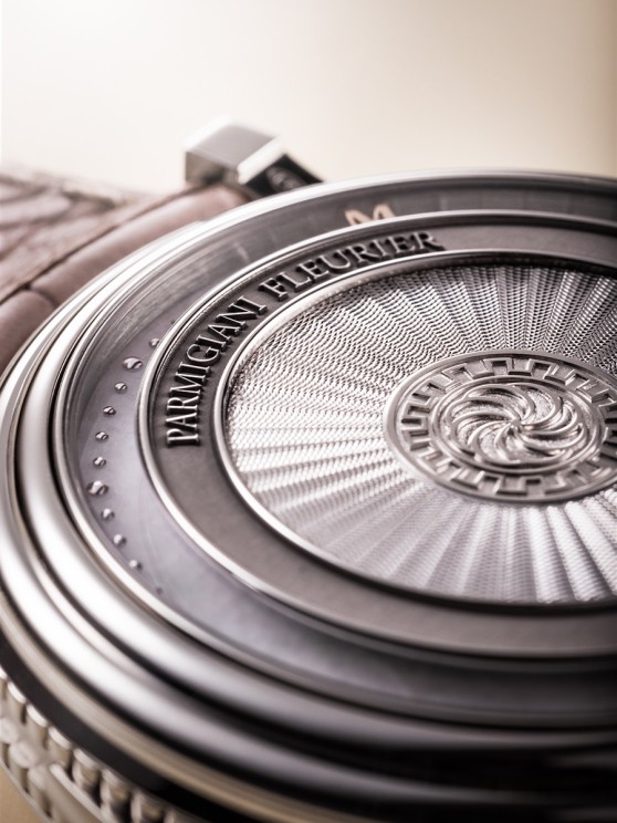 L’Armoriale Répétition Mystérieuse dial © Parmigiani Fleurier