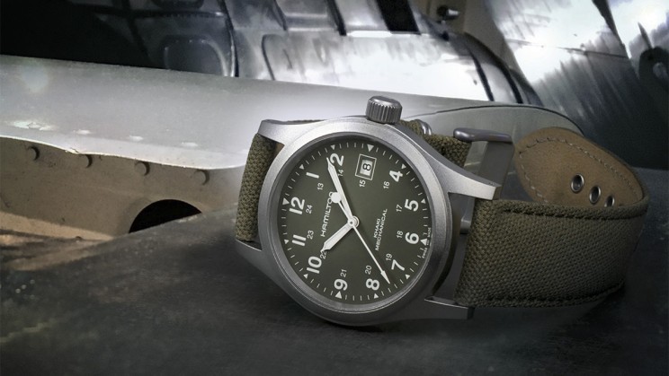  Khaki Field Handwinding © Hamilton