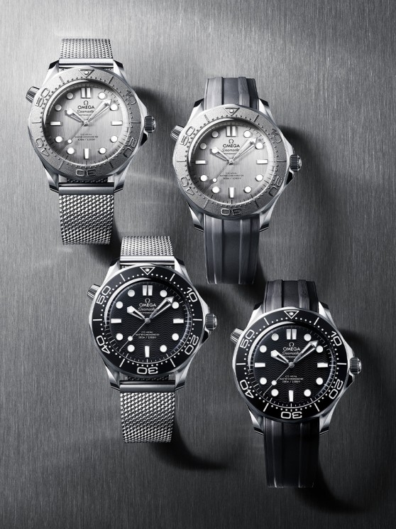 Moncohramatic Seamaster Diver 300m Models © Omega