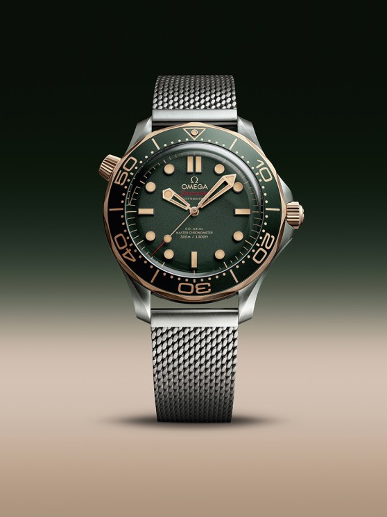 Seamaster Diver 300M in Titanium and Bronze Gold © Omega