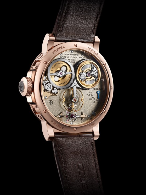 Back of the Chronomètre FB 2RE ©&nbsp;Ferdinand Berthoud