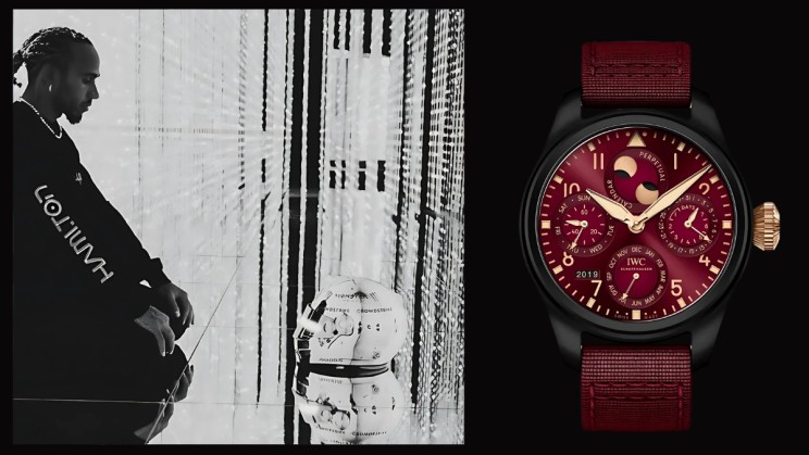 Lewis Hamilton, Portugieser Eternal Calendar ©&nbsp;Lewis Hamilton, IWC Schaffhausen