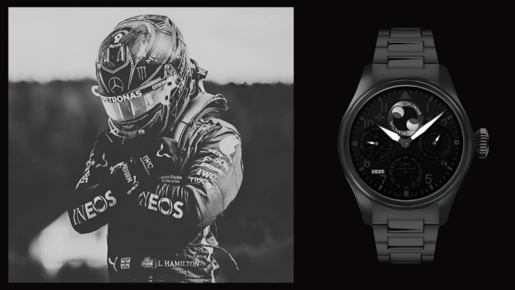 Lewis Hamilton, Portugieser Eternal Calendar ©&nbsp;Lewis Hamilton, IWC Schaffhausen