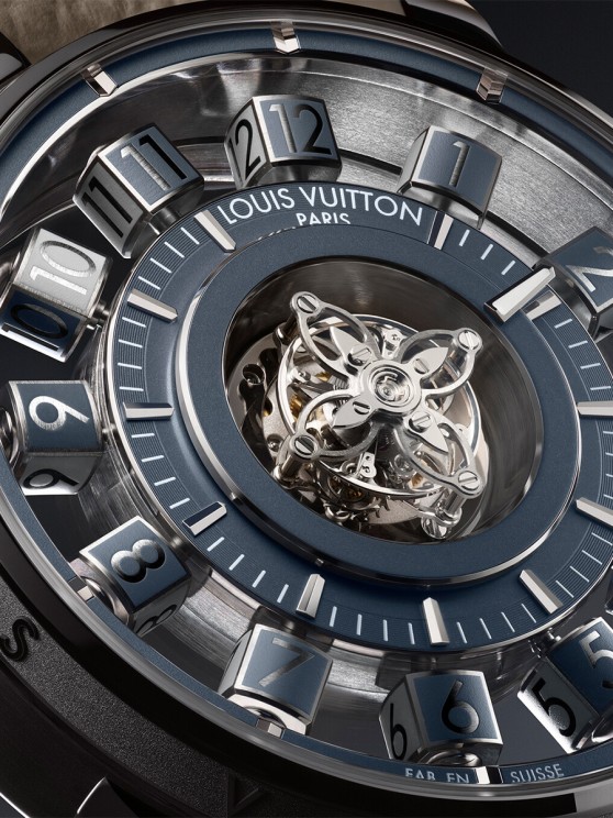 Tambour Taiko Spin Time Flying Tourbillon © Louis Vuitton
