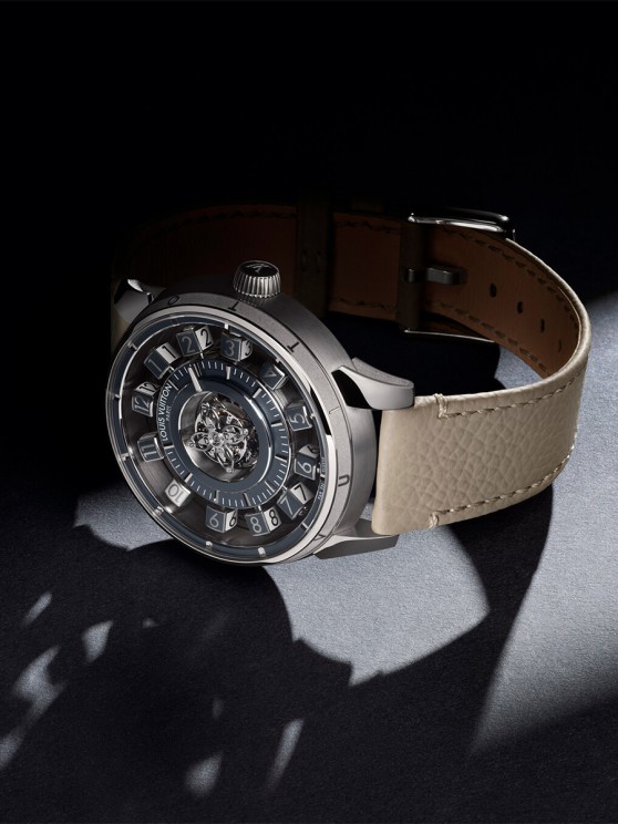 Tambour Taiko Spin Time Flying Tourbillon © Louis Vuitton