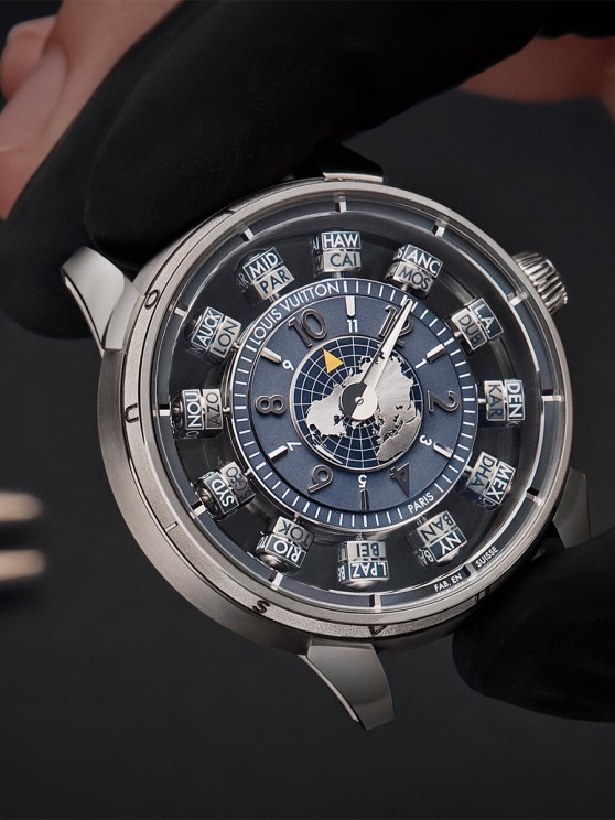 Tambour Taiko Spin Time Antipode © Louis Vuitton
