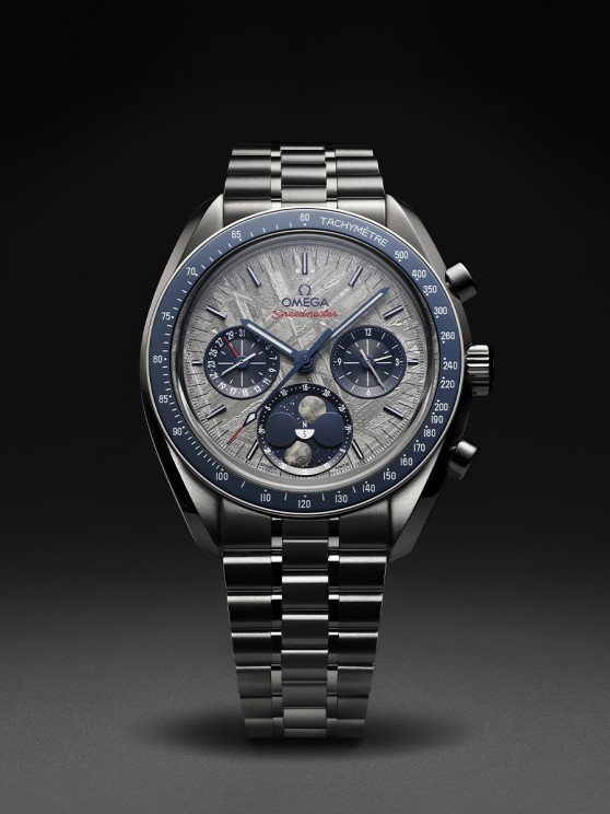 Speedmaster Moonphase Meteorite © Omega