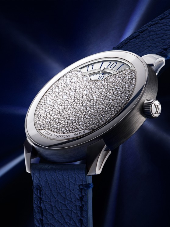 Tambour Convergence – Platinum, diamonds ©&nbsp;Louis Vuitton 
