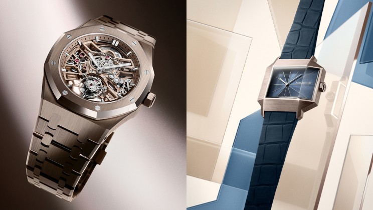 Le « Camo » au poignet avec le « Chroma Gold » © Audemars Piguet