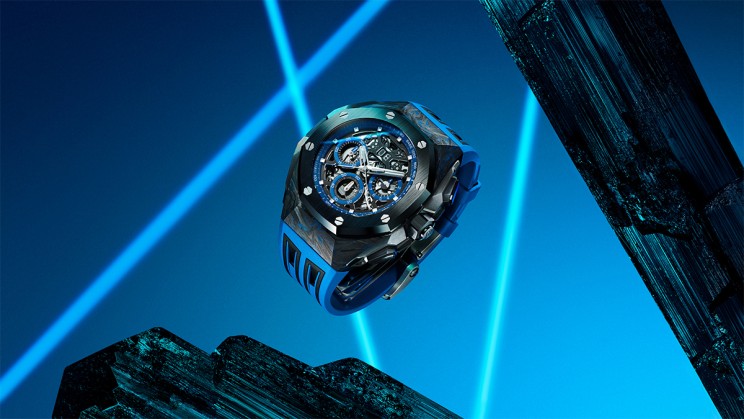 Le carbone forgé coloré, une révolution dans le composite © Audemars Piguet
