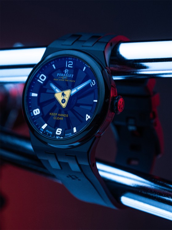 Turbine x Seconde/Seconde/ © Perrelet