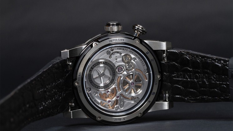Mouvement de l'Impulsion Titanium © Louis Moinet