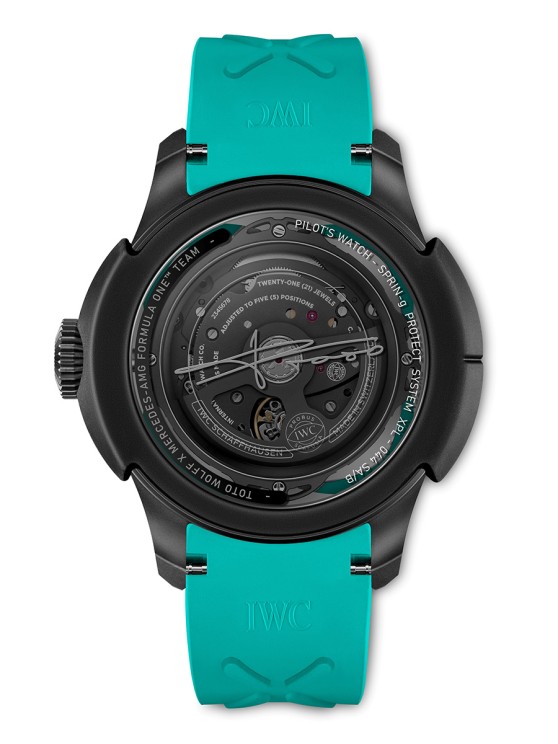Big Pilot’s Watch Shock Absorber XPL Toto Wolff x Mercedes-AMG PETRONAS Formula One™ Team © IWC Schaffhausen