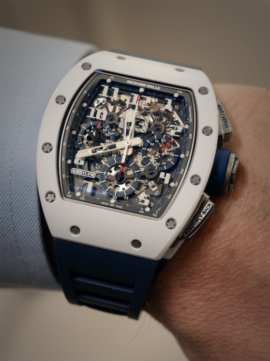 La RM 011 "St Tropez" a été éditée à seulement 25 exemplaires en 2013 pour célébrer le partenariat entre Richard Mille et le Polo Club de Saint-Tropez © Nathan Blard / WorldTempus