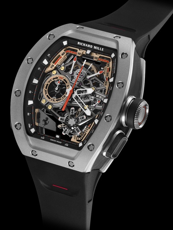 RM 43-01 Tourbillon Split-Seconds Chronograph Ferrari © Richard Mille