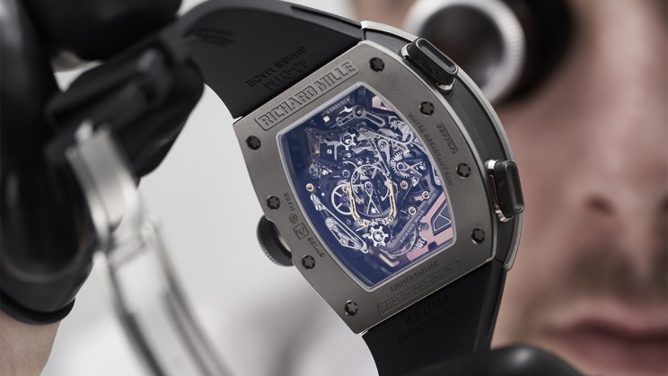 RM 43-01 Tourbillon Split-Seconds Chronograph Ferrari © Richard Mille
