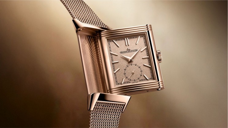 Jaeger-LeCoultre Reverso Tribute Monoface Small Seconds, 45,6 x 27,4 mm, calibre à remontage manuel. EUR 44'400. © Jaeger-LeCoultre