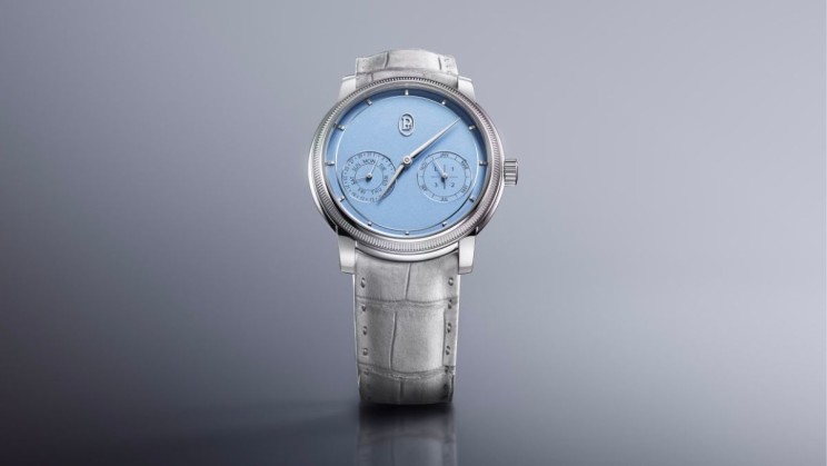 Toric Quantieme Perpetuel Platinum Morning Blue ©&nbsp;Parmigiani Fleurier