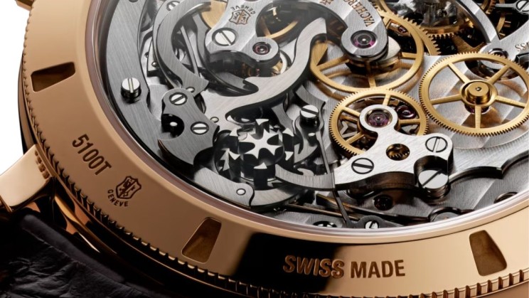 Traditionnelle Tourbillon Chronographe 5100T/000R-B623 42.5 MM or Rose © Vacheron Constantin