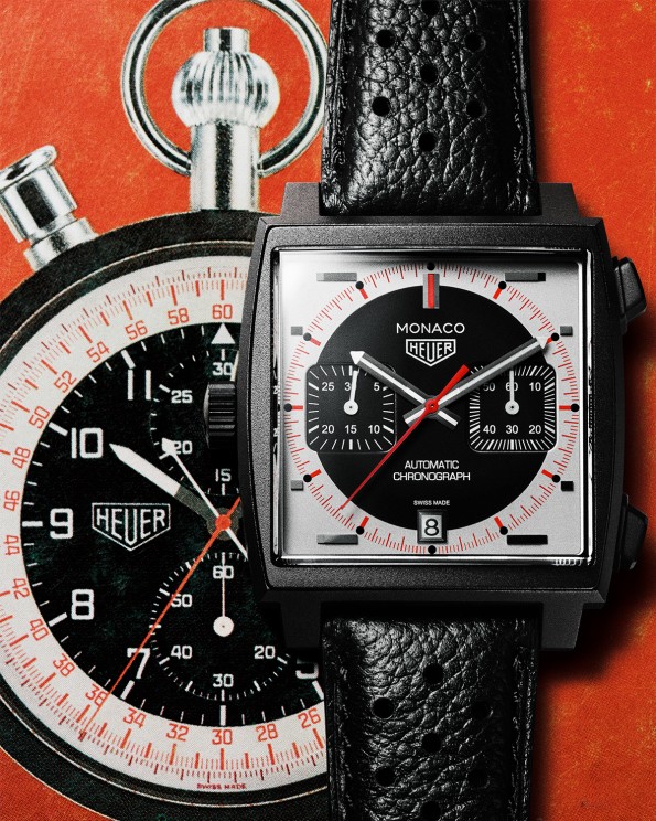 Monaco Chronograph Stopwatch © TAG Heuer