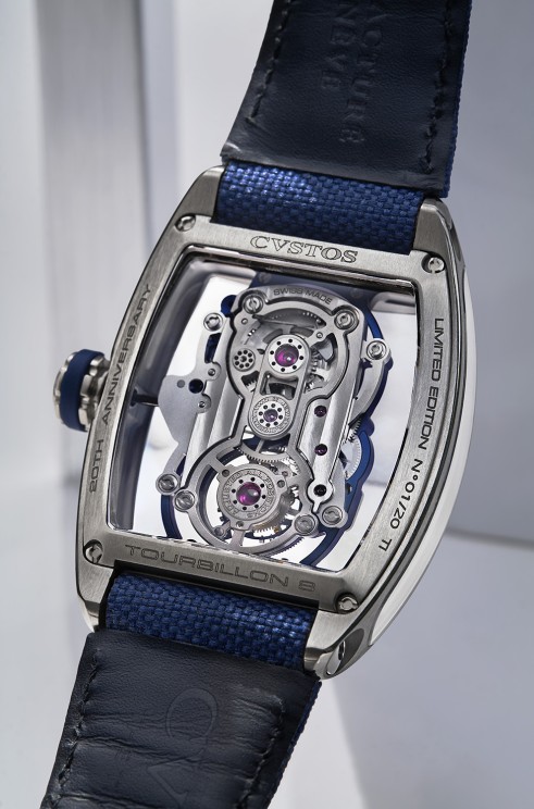 Jetliner Tourbillon 8 TIT Blue © Cvstos