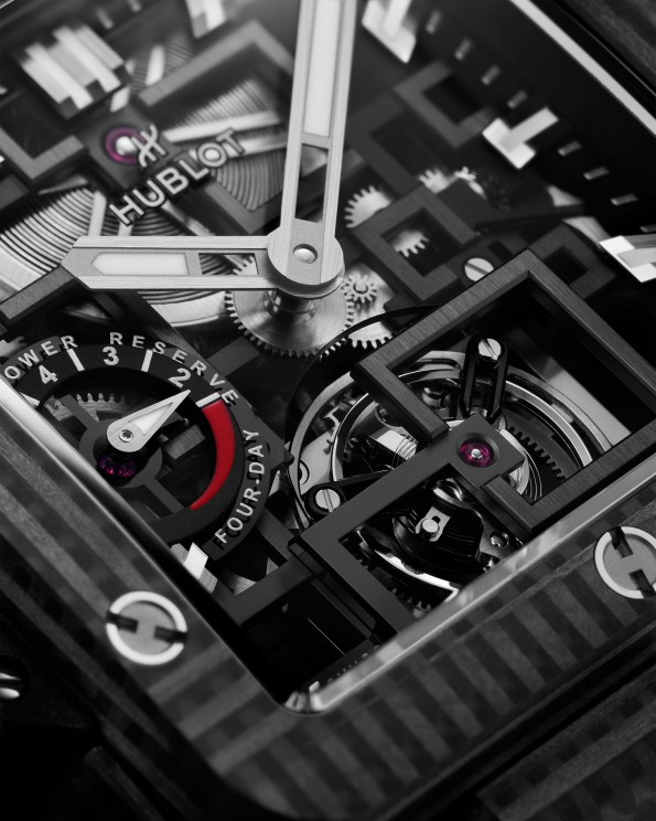 Square Bang Tourbillon 4-Day Power Reserve © Hublot