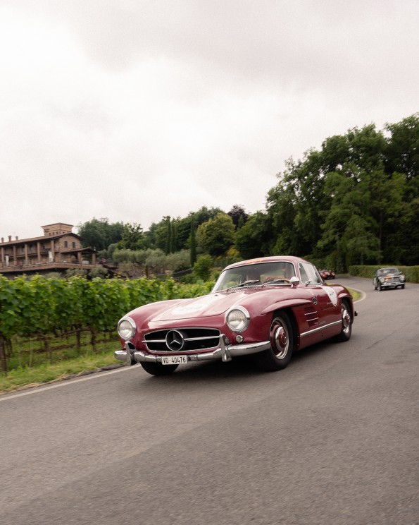 Mille Miglia 2024, Mercedes-Benz 300SL Gullwing © Chopard