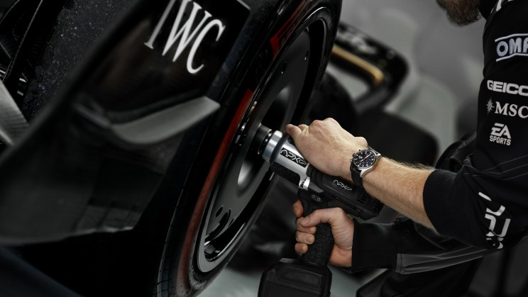 IWC, sponsor de l'écurie fictive APX GP&nbsp; &nbsp;©IWC