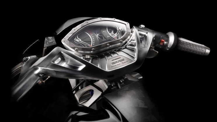 The new racing motorbike RMB01 ©Richard Mille
