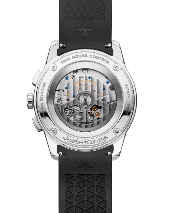 Arrière de la Polaris Chronograph en gris océan ©Jaeger-LeCoultre